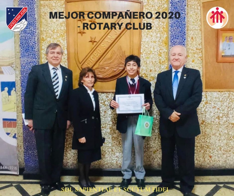 Mejor Compañero Liceo San José - Rotary Club