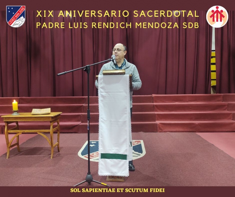 XIX Aniversario Sacerdotal Padre Luis Rendich SDB